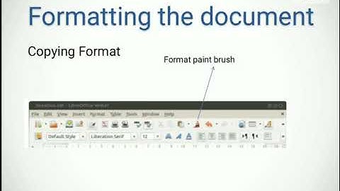 Plus two humanities computer applications - Chapter 2 - Word processors - Formatting the document