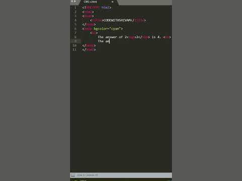 Superscript tag | How to make power in html | Superscript tag in html ...