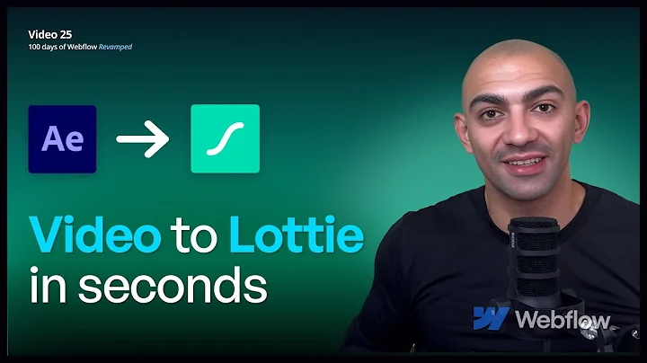 Create Smooth Lottie Animations from Videos in Seconds