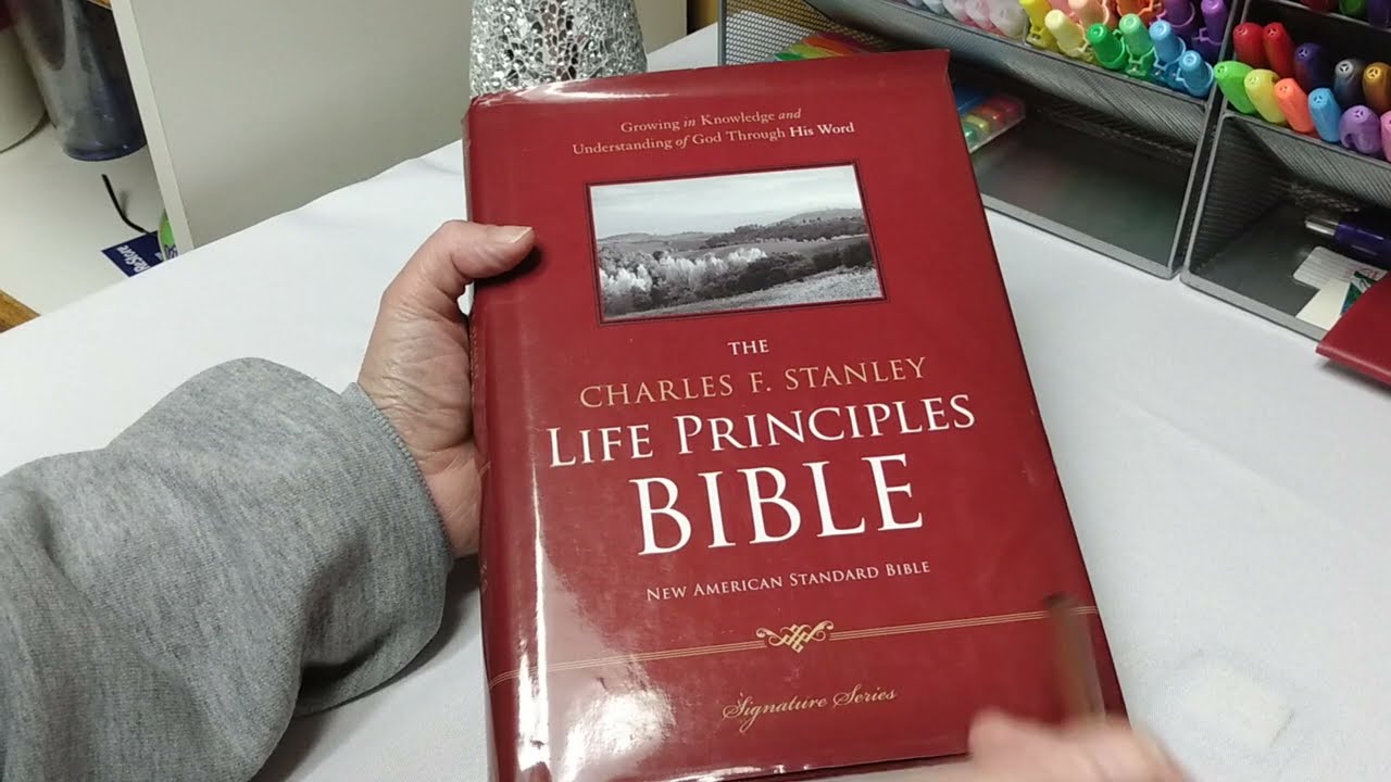 The Charles F. Stanley Life Principles Bible