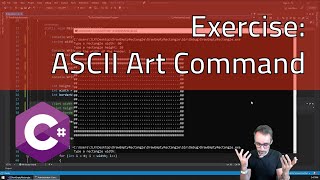 E.5b ASCII Art from the Command Line - Learning C# screenshot 3