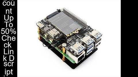 PCIe to M.2 4G/5G And USB 3.2 HAT for Raspberry Pi 5, Compatible with SIMCom/Quectel 4G/5G modules,