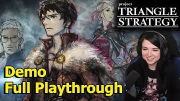 Project Triangle Strategy Demo Playthrough!