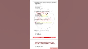 Business Management #businessmanagementmcqs #part40 #bcom #mcom #ugcnet #commerce #shorts #ytstudio