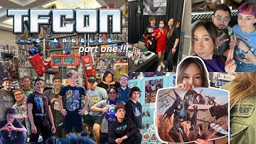 A DREAM COME TRUE (TFCON LA 2025 - PART ONE) (travel to la, toy hunting, tfcon day one, + more!)