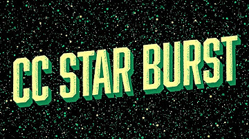 CC Star Burst | Effects of After Effects