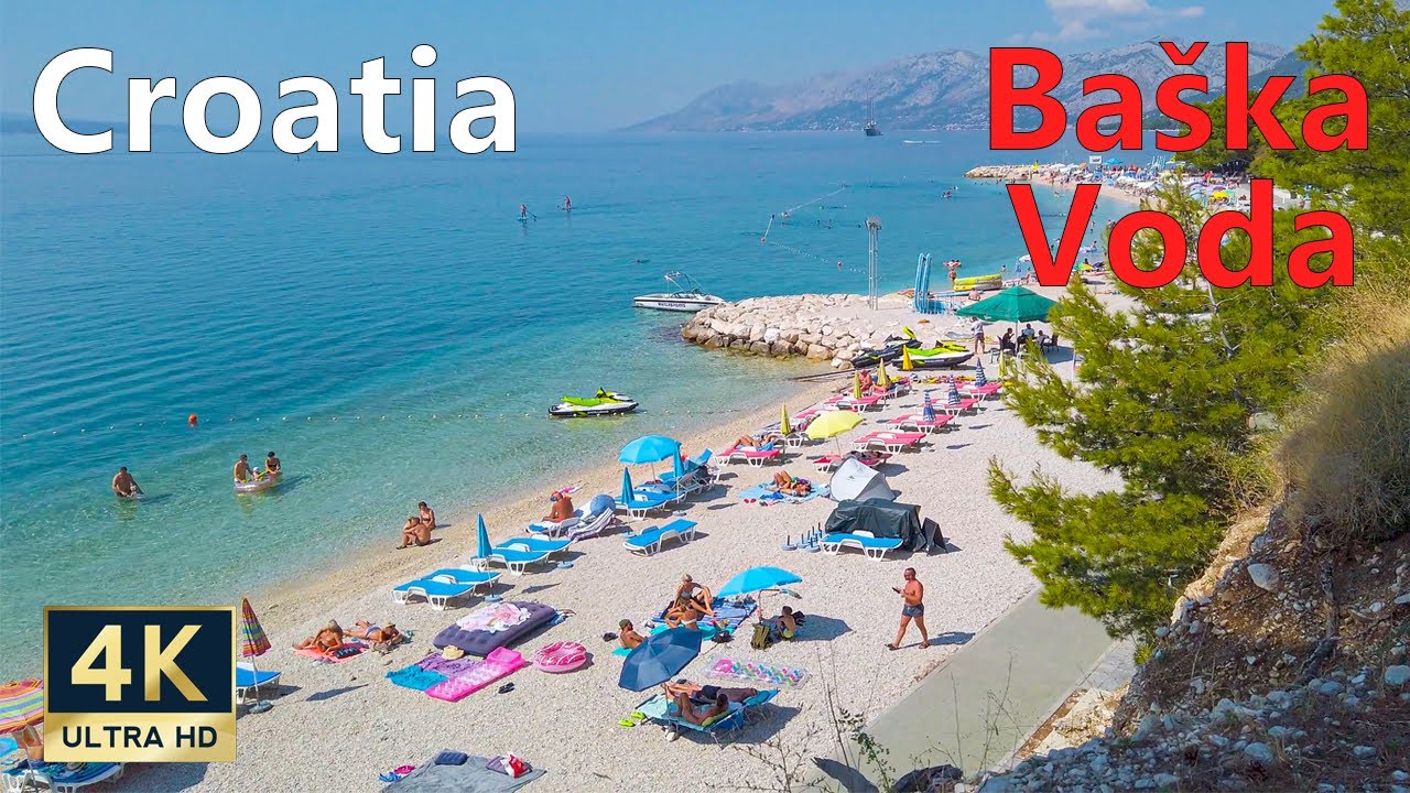 Update New Baska Voda Makarska Riviera Croatia 🇭🇷 4K Walking Tour September 2021