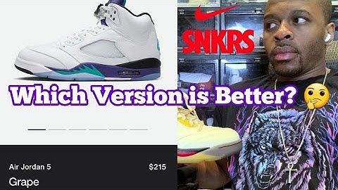 Nike Air Jordan 5 Grape 2025 Sold Out?