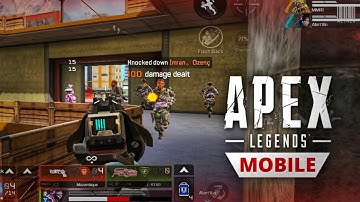 Insane Rush Gameplay | Apex Legends Mobile | Ranked Match | AETHER