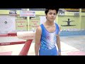 Siddharth Nigam Training for Pro Gymnastics League