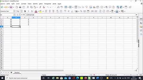 19. LibreOffice Calc com o NVDA: Copiar, mover colar e colar especial um conteúdo na planilha.
