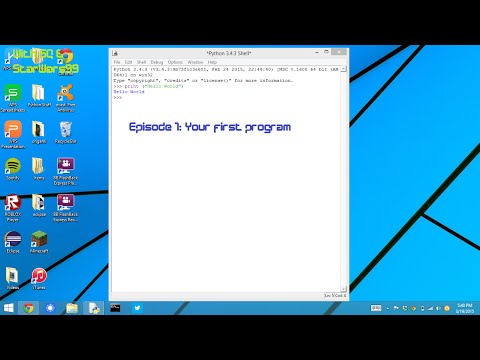 How to code Python!: Episode 1: Getting Started with Python