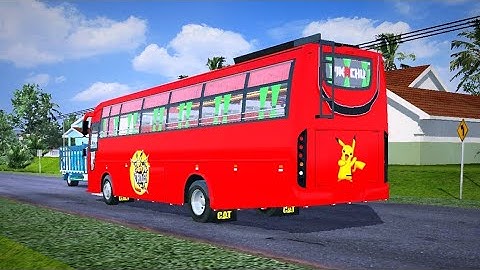 Released ZEDVEGA Bus Mod In Bus Simulator Indonesia - Bussid Bus Mod - Bussid Car Mod - Bussid