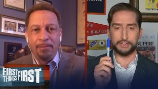 Nick \& Chris Broussard on Luka's Mavs' win over Kawhi's Clippers in GM 2 | NBA | FIRST THINGS FIRST