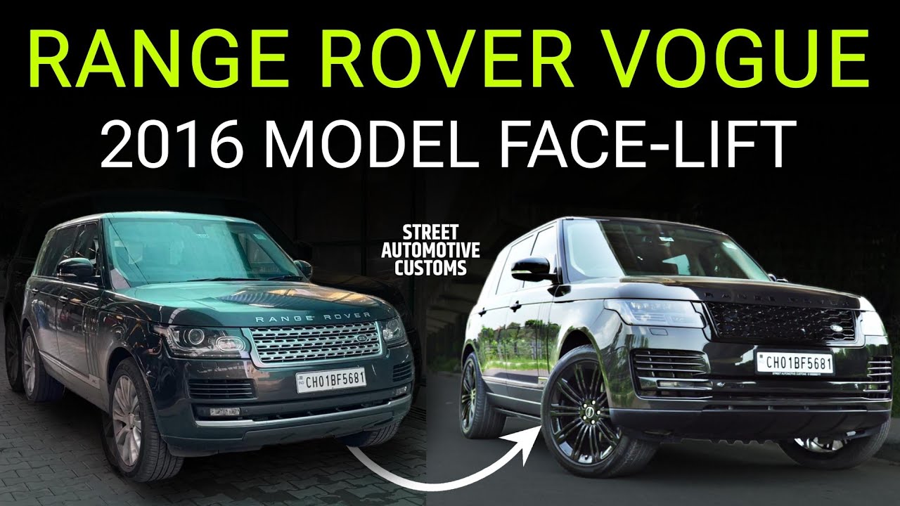 RANGE ROVER VOGUE 2016 Model Facelift Done 
