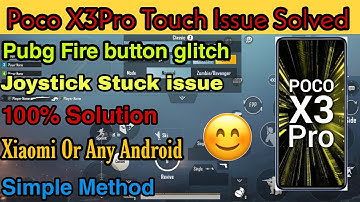 Poco X3 Pro Touch Issue Solved Pubg  | How to fix pubg MultiTouch problem in any Android Device.🔥