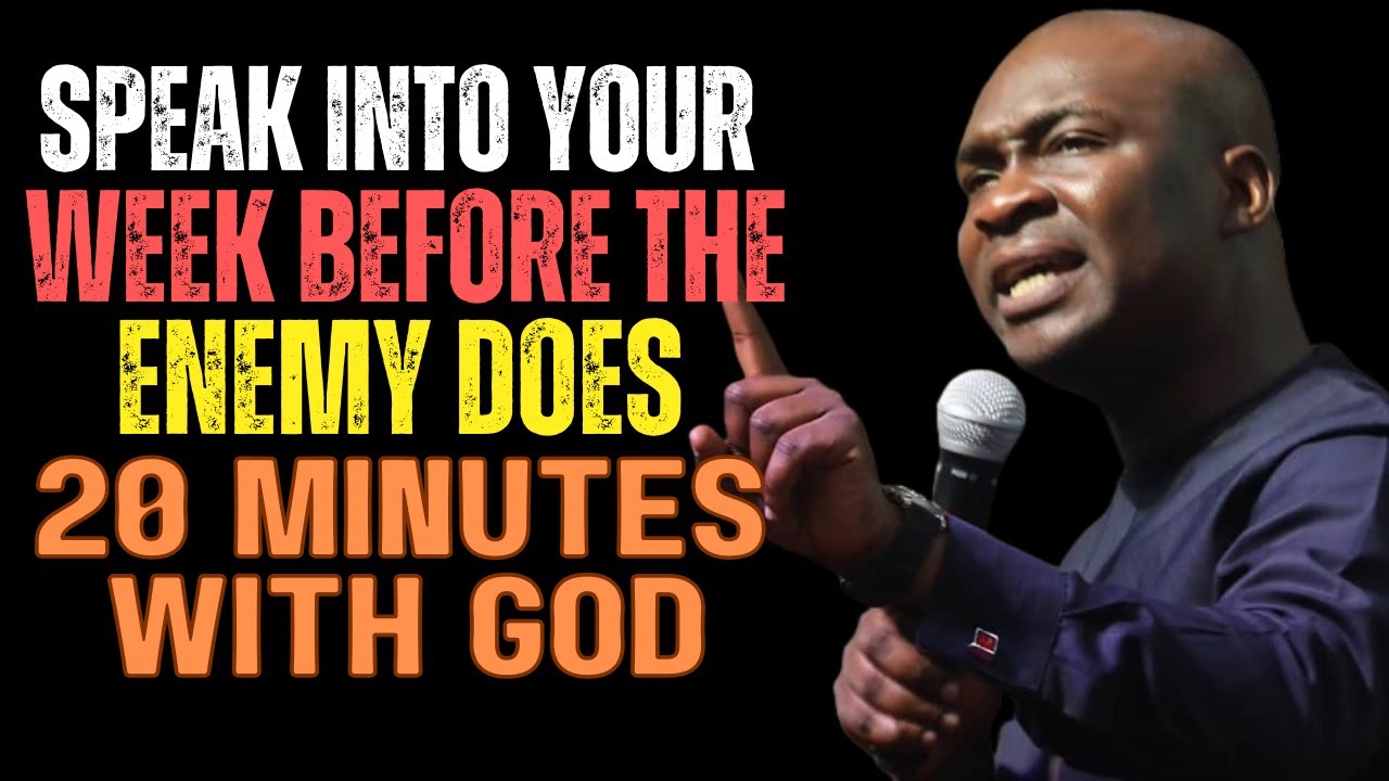 SPEAK INTO YOUR WEEK BEFORE THE ENEMY DOES | APOSTLE JOSHUA SELMAN ...
