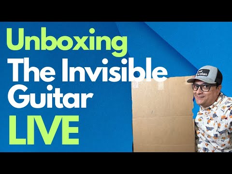 Unboxing An Invisible Guitar From The Future - YouTube