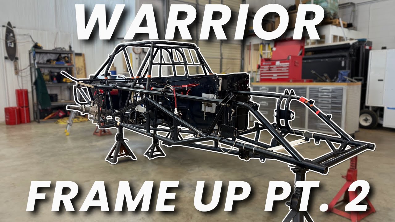 Модель Warrior разобрана до голой рамы!! Суперсовременная зимняя перестройка!