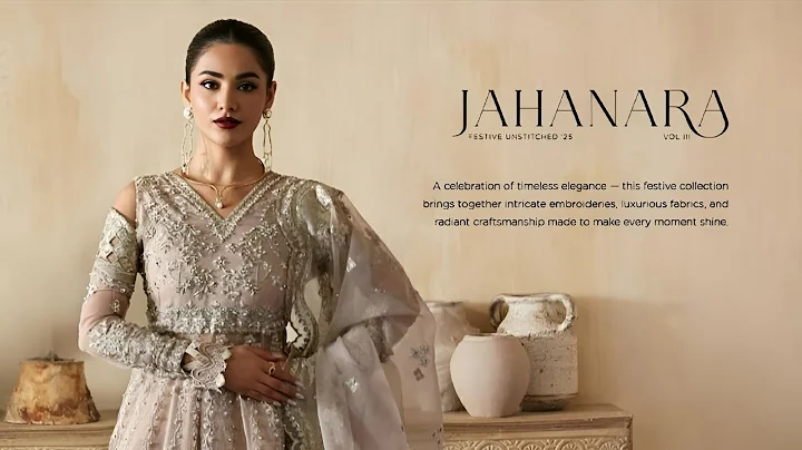 Zarposh Luxury Formal Unstitched Collection 2025 | Jahanara Festive Unstitched by Zarposh 