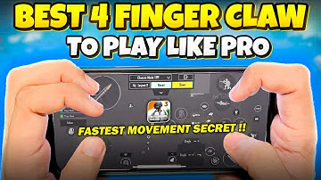 BEST 4 FINGER CLAW CONTROL CODE WITH HANDCAM | BGMI PUBG MOBILE BEST 4 FINGER CLAW CONTROL CODE