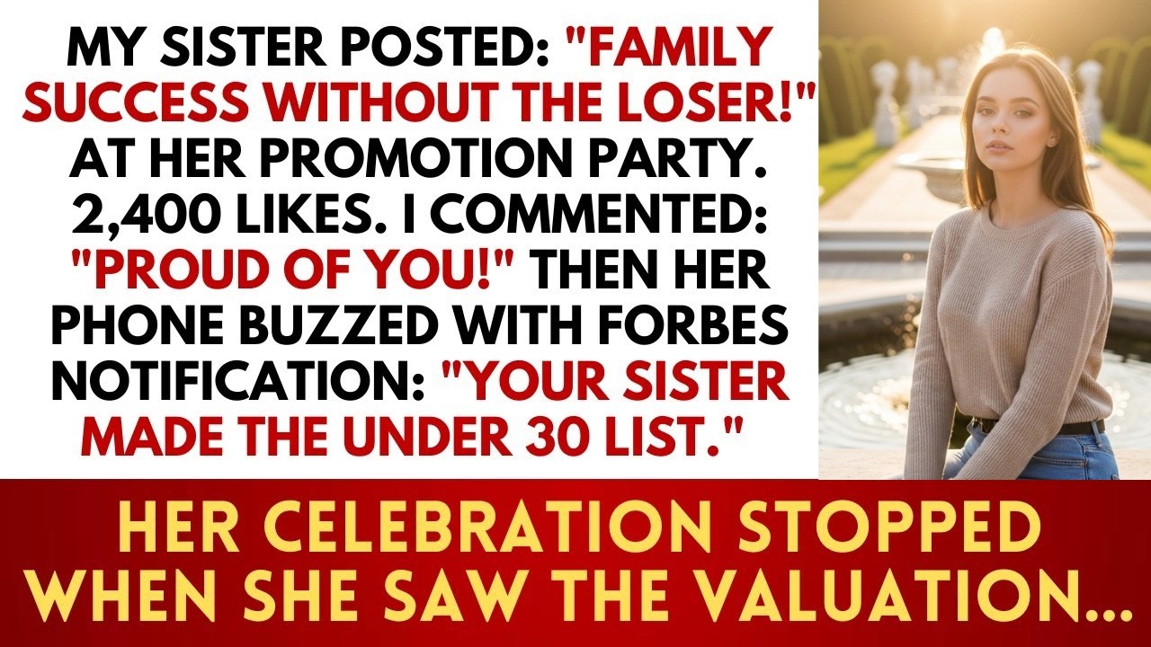 She Mocked Me in Front of 2,400 People — Then Forbes Named Me 30 Under 30