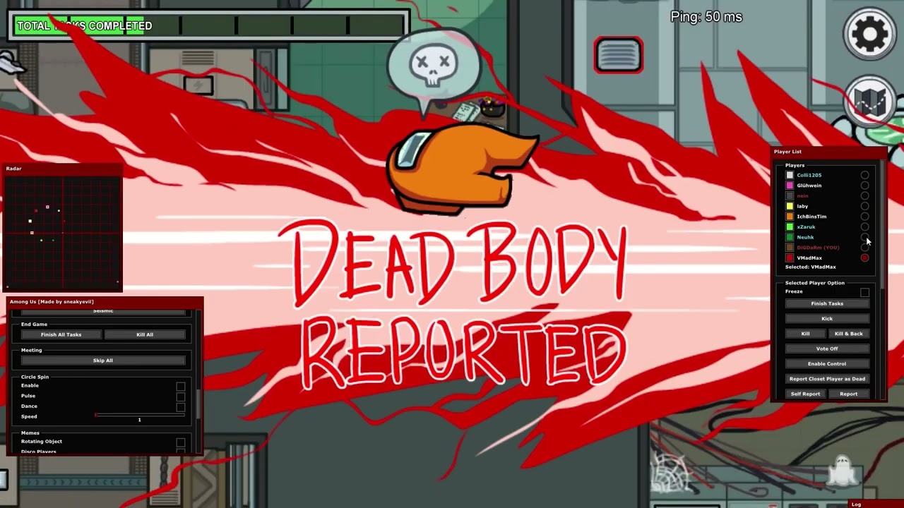 TEAMSPEAK RANDOMS MIT CHEATS TROLLEN - Among Us