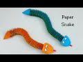 How to make easy paper snake  paper craft  kids crafts  easy craft ideas with paper