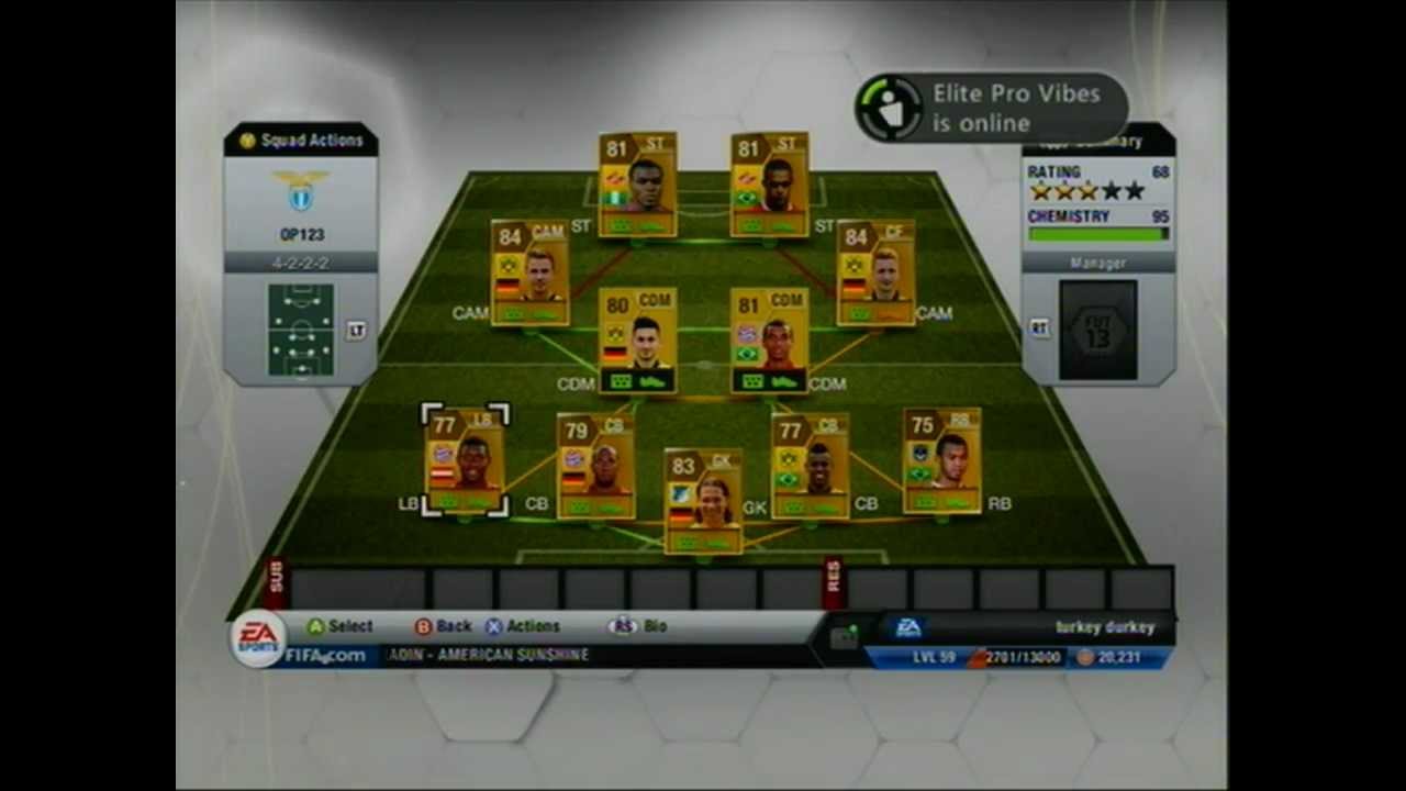 FIFA 13: THE MOST OVERPOWERED SQUAD!!!