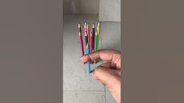 Magic pencils reverse video #shorts
