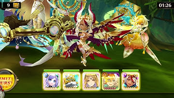 Valkyrie Connect ep. 1-Chemist Famir and Water Wolf Hati hero quest runs.