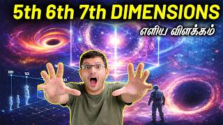 Higher Dimensions Explained | 1D முதல் 11D வரை முழு விளக்கம் l #dimensions #sciencesquare