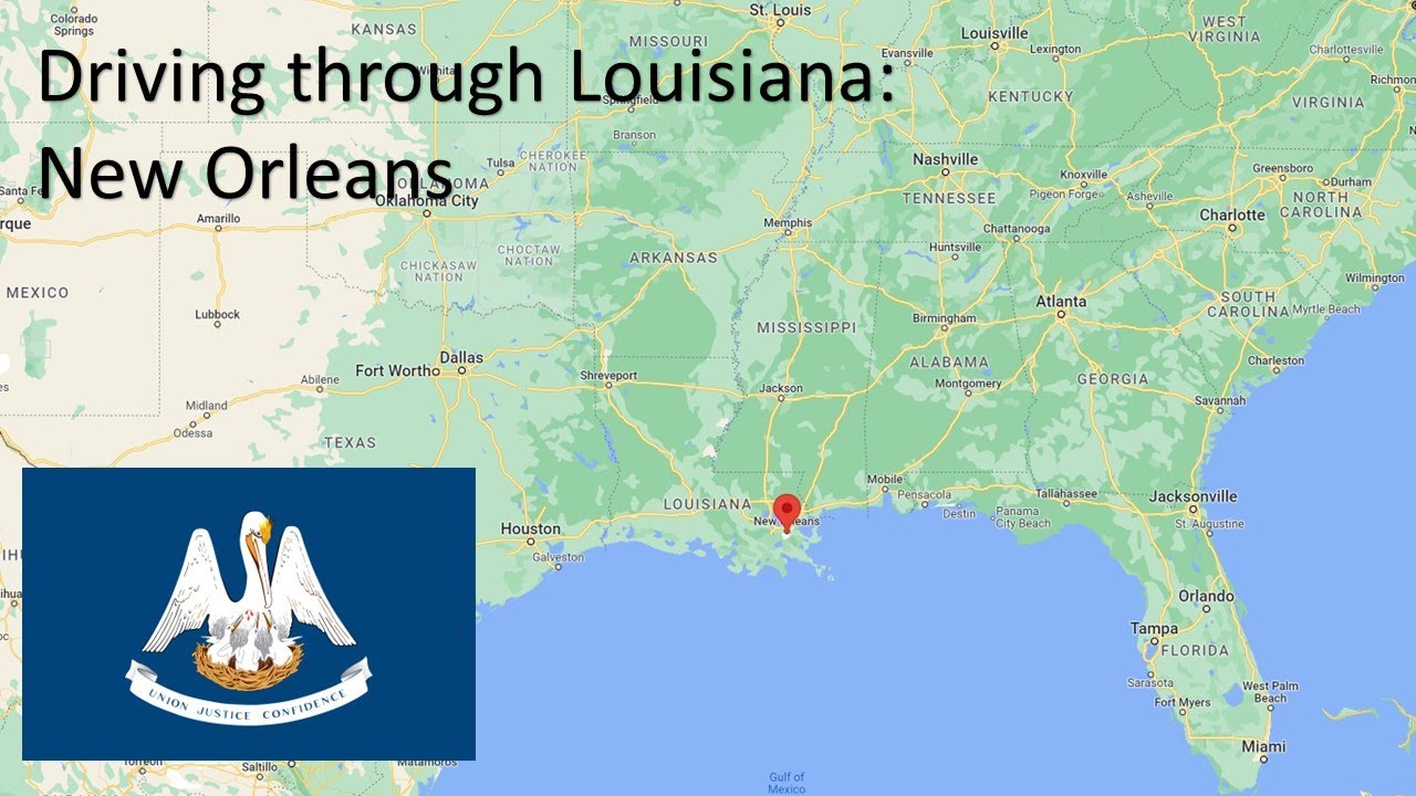 Driving Through Louisiana New Orleans YouTube Driving Through Louisiana New Orleans YouTube