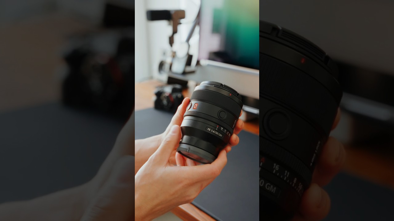 NEW Sony 50mm f/1.4 GM Lens 🔥