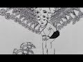 LORD KRISHNA WITH ZENTANGLE ART | BELLAMKONDA TEJESWINI | THE ART OF DRAWING