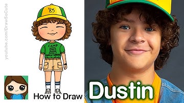 How to Draw Dustin from Stranger Things