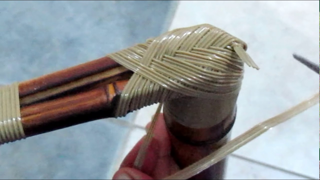 Como realizar un nudo / amarre en varas de Bambú / Guadua. - YouTube