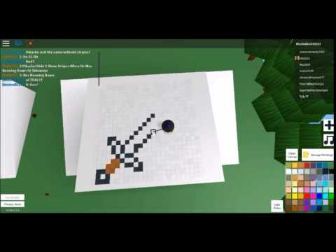 Roblox Pixel Art Creator Diamond Sword Youtube - robloxpixel art creator adult eevee youtube