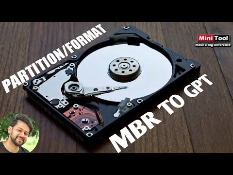 Partition In 1 Simple Click Anytime | Convert your Hard Drive From GPT
