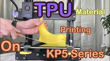 Cura Profile Sharing! How to Print TPU with Kingroon KP5 Series 3D Printers