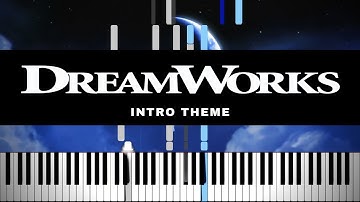 DreamWorks Pictures Intro (1997) - Piano Tutorial