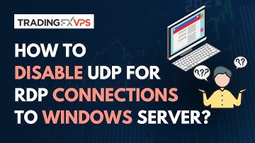 Quick Guide: Disabling UDP for RDP Connections on Windows Server