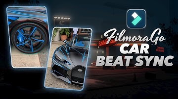 EASY CAR BEAT SYNC EDITING IN FILMORAGO | FILMORA MOBILE TUTORIAL