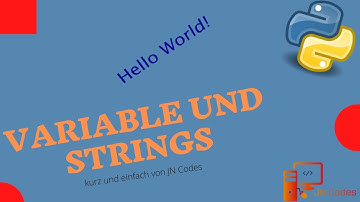Variablen und Strings | Python #2