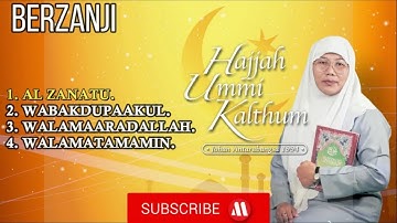BERZANJI OLEH HAJJAH UMMI KALTHUM 2