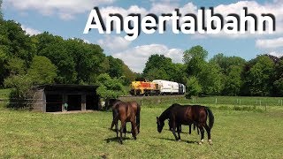 Angertalbahn - Partie am Abzweig Anger