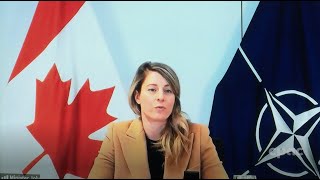 Mélanie Joly comments following NATO foreign ministers meeting – November 29, 2023