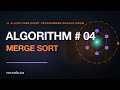 Merge Sort: Divide, Sort, and Merge in n log n (50 Algorithms #4)