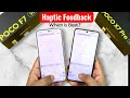 POCO F7 vs X7 Pro Haptic Review Which is Best 🚀🚀🔥🔥🔥 #pocof7 #pocox7pro 