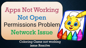 How to Fix Coloring Games App Not Working